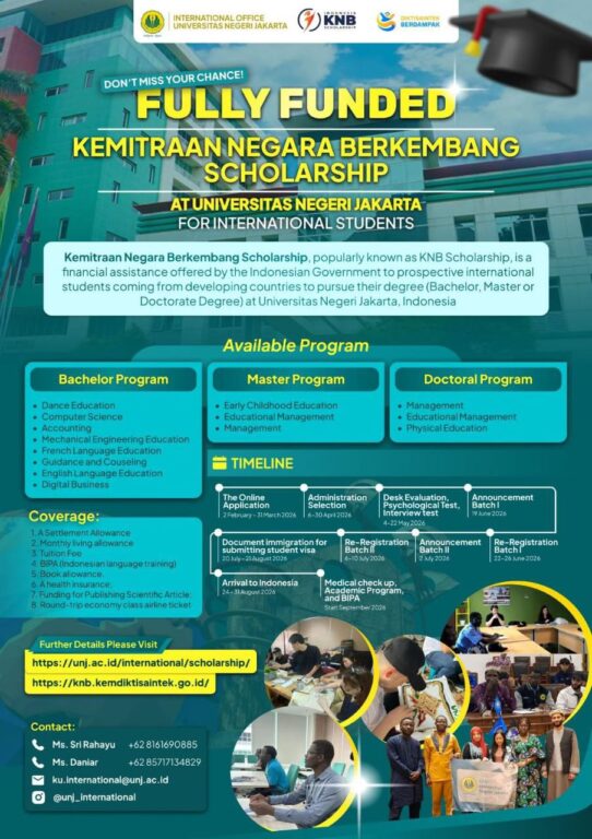 អាហារូបករណ៍អន្តរជាតិ – សិក្សានៅប្រទេសឥណ្ឌូនេស៊ី