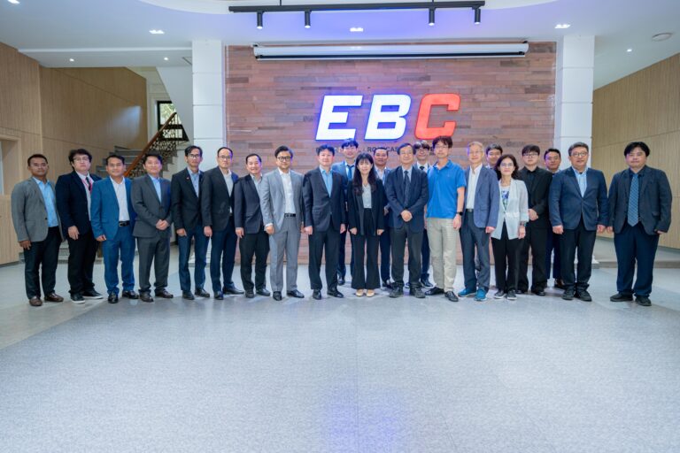 ពិភាក្សាថ្នាក់ដឹកនាំអង្គការ អ៊ី ប៊ី ស៊ីជាមួយគណៈប្រតិភូមកពីទីភ្នាក់ងារសហប្រតិបត្តិការអន្តរជាតិកូរ៉េប្រចាំកម្ពុជា (KOICA)