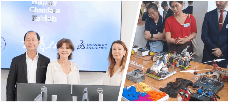 វិទ្យាល័យហេបភីច័ន្ទតារានារីព្រែកថ្មី វិទ្យាល័យដំបូងគេបំពាក់មនី្ទរពិសោធន៍ FABLAB ជំរុញការស្រាវជ្រាវវិទ្យាសាស្ត្រ