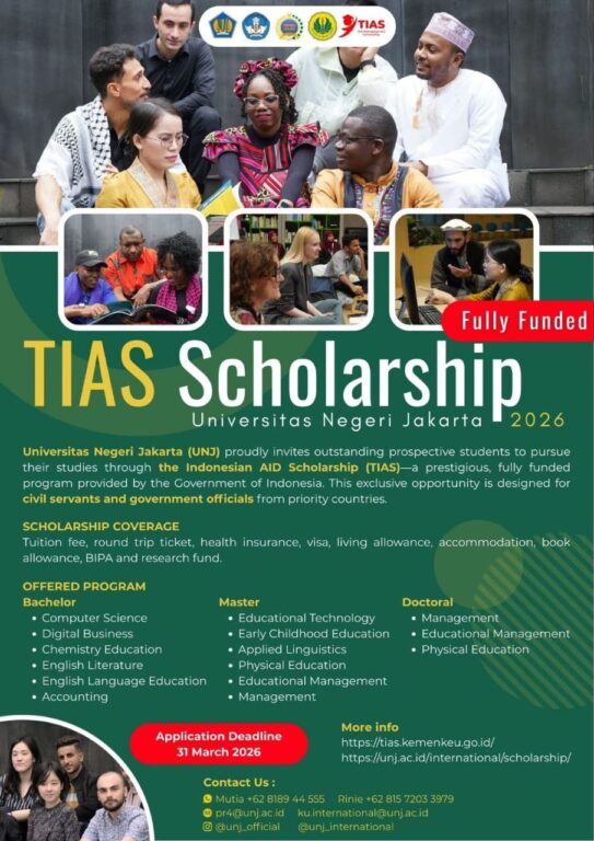 អាហារូបករណ៍អន្តរជាតិ – សិក្សានៅប្រទេសឥណ្ឌូនេស៊ី