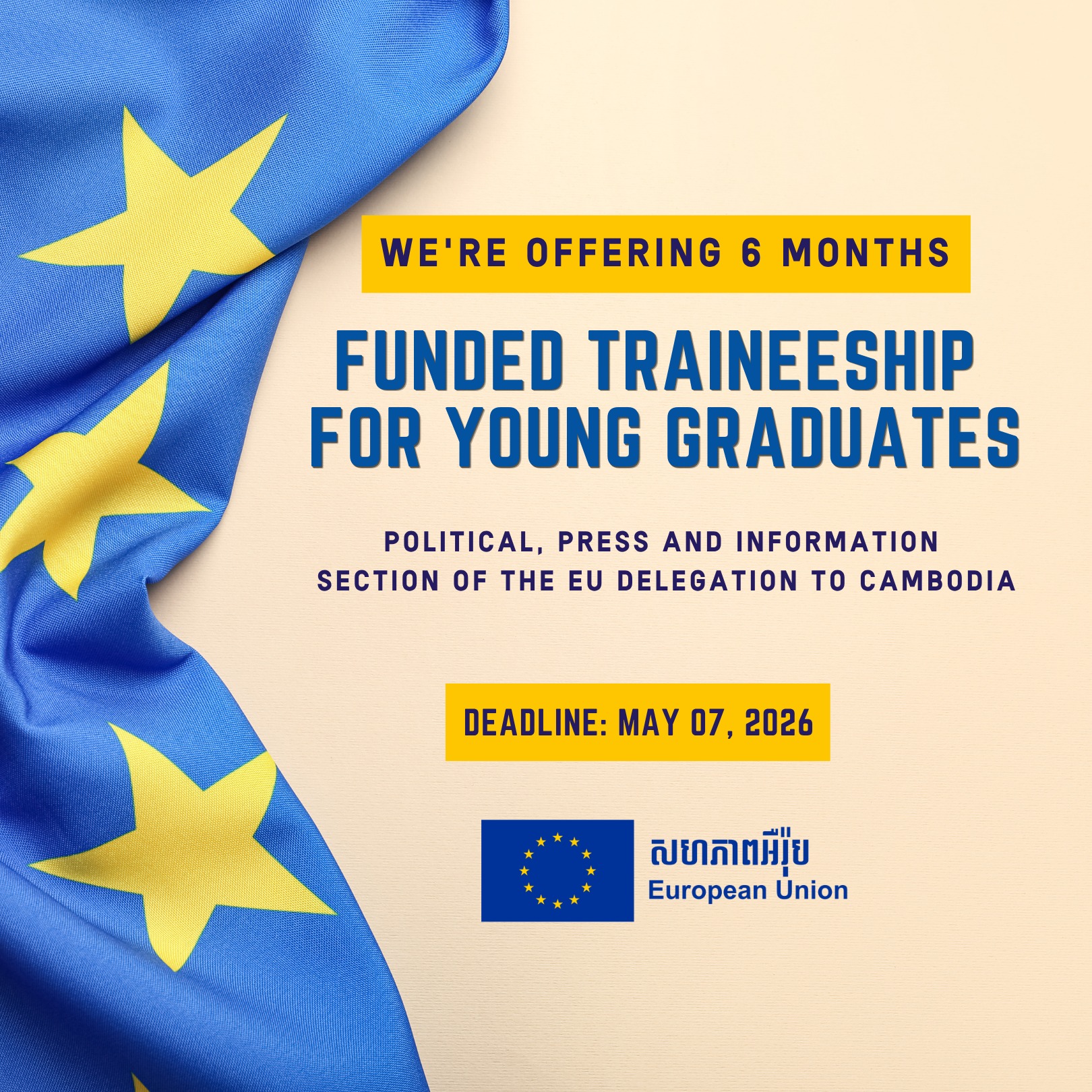 FUNDED TRAINEESHIP FOR YOUNG GRADUATES