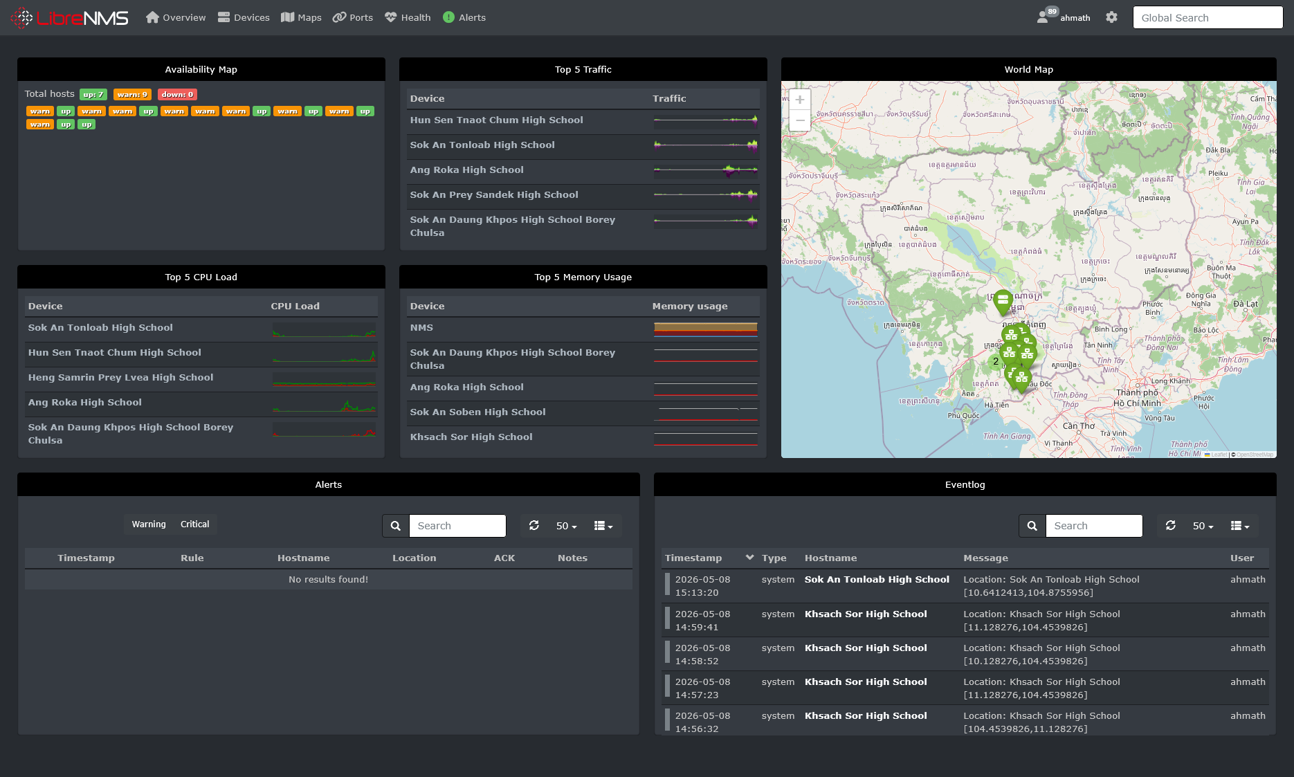 School Network Operation Center