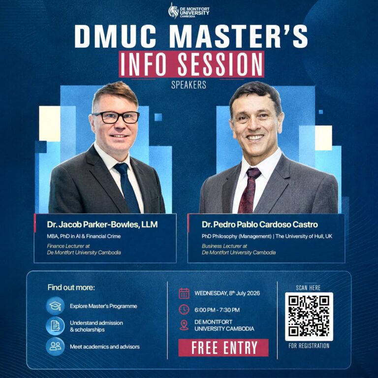 Meet the speakers for DMUC Mas...