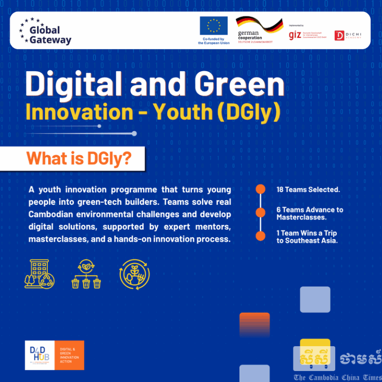 កម្មវិធី DGIy (Digital & Green Innovation – Youth Cohort)