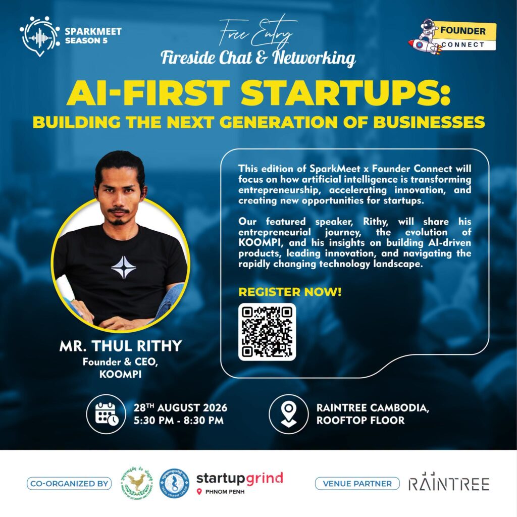 កម្មវិធី “SparkMeet x Founder Connect”
