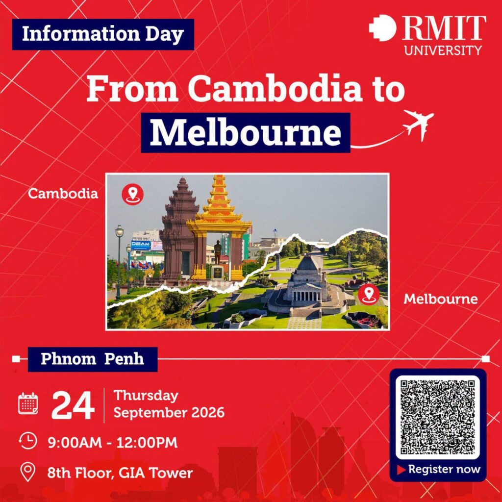 ឱកាសអាហារូបករណ៍ទៅសិក្សានៅប្រទេសអូស្រ្តាលីបានមកដល់ហើយដែលធ្វើឡើងក្រោមប្រធានបទ